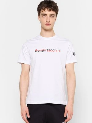 T-shirt z nadrukiem Sergio Tacchini