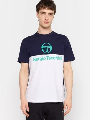 T-shirt z nadrukiem Sergio Tacchini