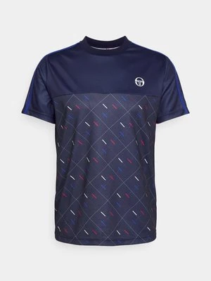 T-shirt z nadrukiem Sergio Tacchini