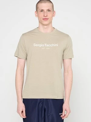 T-shirt z nadrukiem Sergio Tacchini