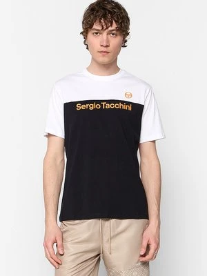 T-shirt z nadrukiem Sergio Tacchini