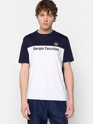 T-shirt z nadrukiem Sergio Tacchini