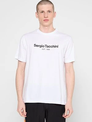 T-shirt z nadrukiem Sergio Tacchini