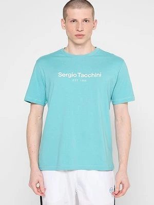 T-shirt z nadrukiem Sergio Tacchini