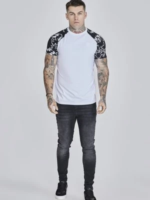 Zdjęcie produktu T-shirt z nadrukiem SikSilk biały