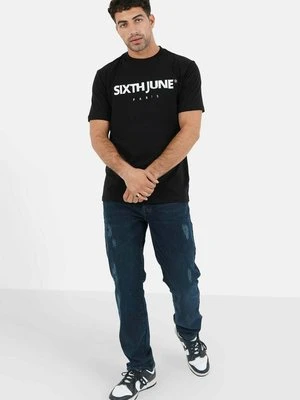 T-shirt z nadrukiem Sixth June