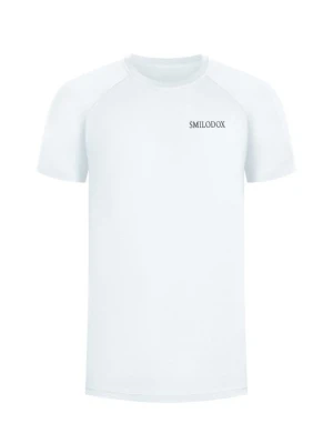 T-shirt z nadrukiem Smilodox jasnoniebieski