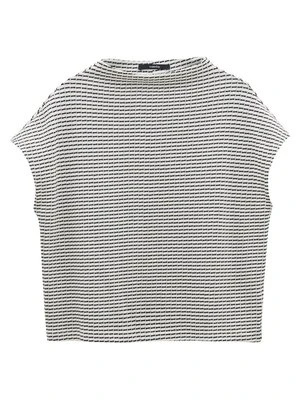 T-shirt z nadrukiem Someday biały