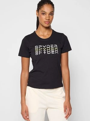 T-shirt z nadrukiem Spyder