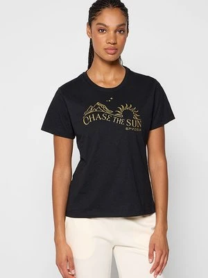 T-shirt z nadrukiem Spyder