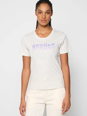 T-shirt z nadrukiem Spyder