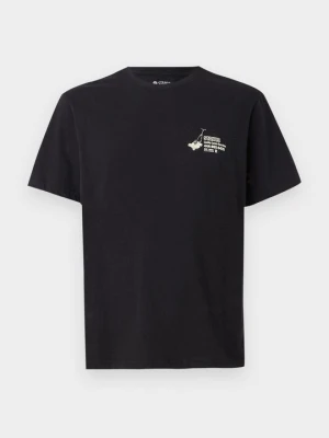 T-shirt z nadrukiem Stance czarny