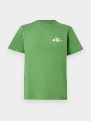 T-shirt z nadrukiem Stance zielony