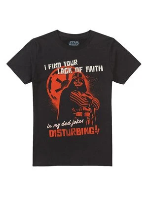 T-shirt z nadrukiem Star Wars czarny