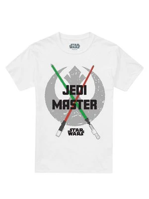T-shirt z nadrukiem Star Wars biały