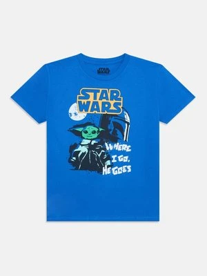 T-shirt z nadrukiem Star Wars błękit królewski