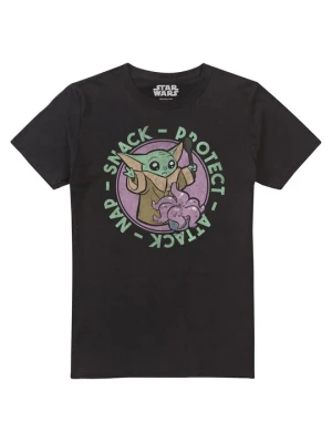 T-shirt z nadrukiem Star Wars czarny