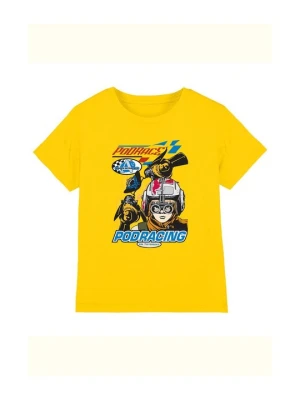 T-shirt z nadrukiem Star Wars żółty