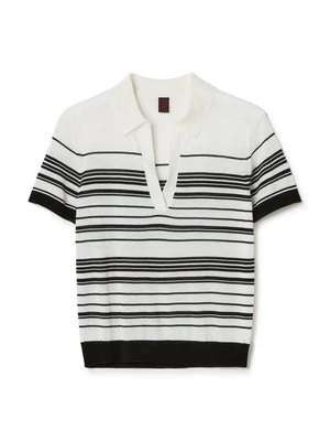 T-shirt z nadrukiem Stefanel