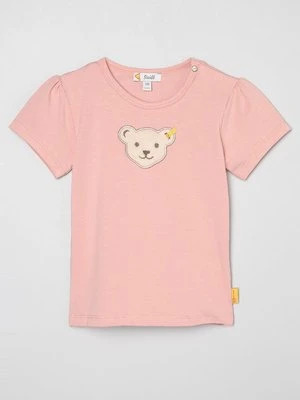 T-shirt z nadrukiem Steiff