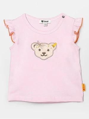 T-shirt z nadrukiem Steiff