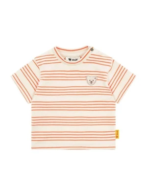 T-shirt z nadrukiem Steiff czerwony