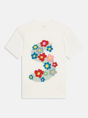 T-shirt z nadrukiem Stella McCartney biały