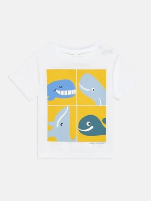 T-shirt z nadrukiem Stella McCartney biały