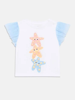 T-shirt z nadrukiem Stella McCartney biały