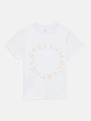 T-shirt z nadrukiem Stella McCartney biały