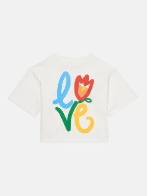 T-shirt z nadrukiem Stella McCartney biały
