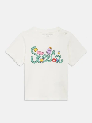 T-shirt z nadrukiem Stella McCartney biały