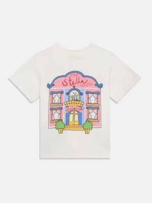 T-shirt z nadrukiem Stella McCartney biały