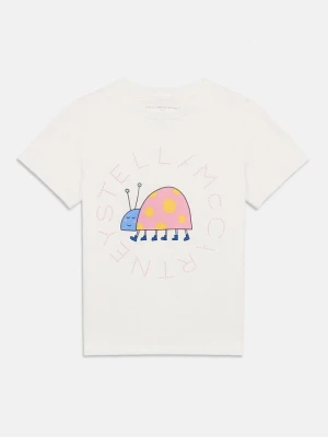 T-shirt z nadrukiem Stella McCartney biały