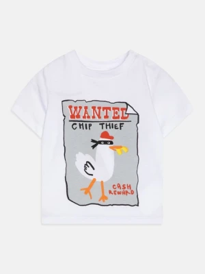 T-shirt z nadrukiem Stella McCartney biały