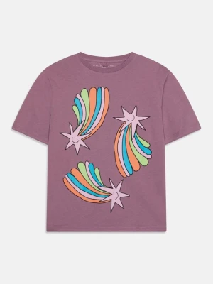 T-shirt z nadrukiem Stella McCartney różowy
