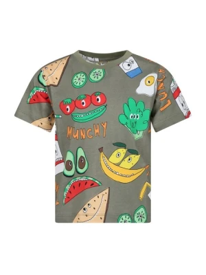 T-shirt z nadrukiem Stella McCartney zielony
