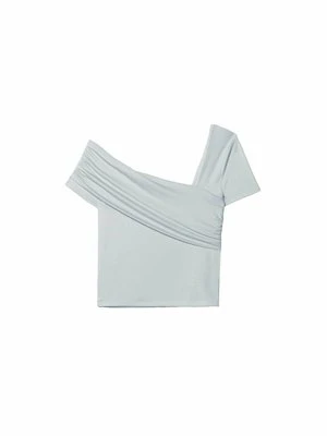 T-shirt z nadrukiem Stradivarius