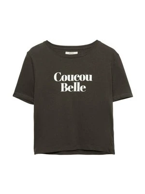 T-shirt z nadrukiem Stradivarius
