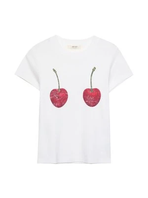 Zdjęcie produktu T-shirt z nadrukiem Stradivarius biały