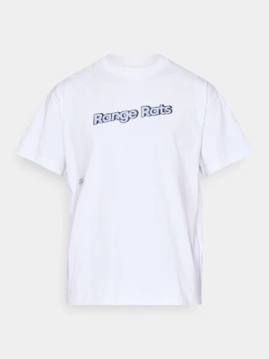 T-shirt z nadrukiem Students biały