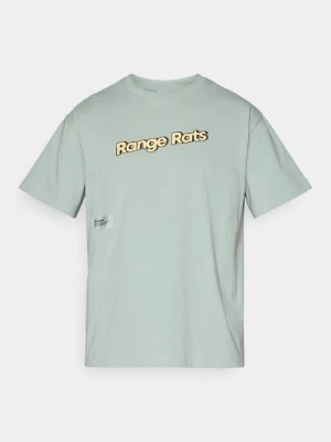 T-shirt z nadrukiem Students ciemnozielony