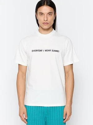 T-shirt z nadrukiem Sunnei