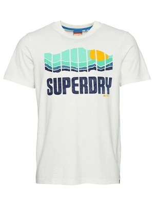 T-shirt z nadrukiem Superdry & Co