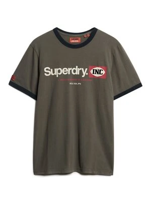 T-shirt z nadrukiem Superdry & Co