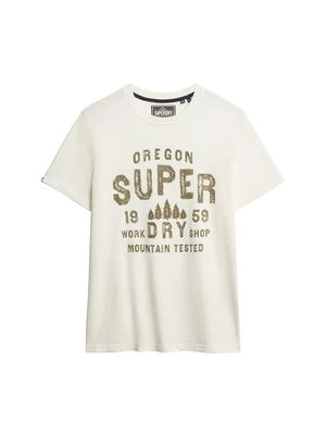 T-shirt z nadrukiem Superdry & Co