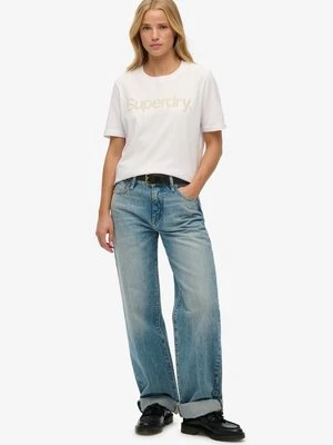 T-shirt z nadrukiem Superdry & Co