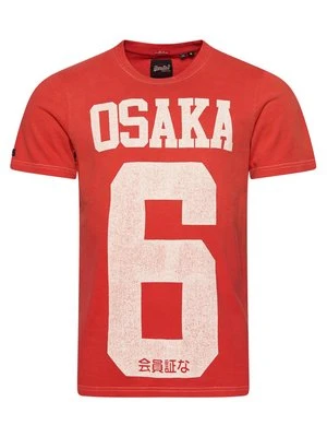 T-shirt z nadrukiem Superdry & Co