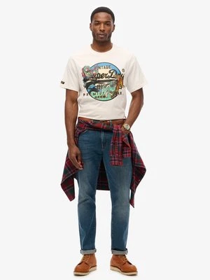 T-shirt z nadrukiem Superdry & Co