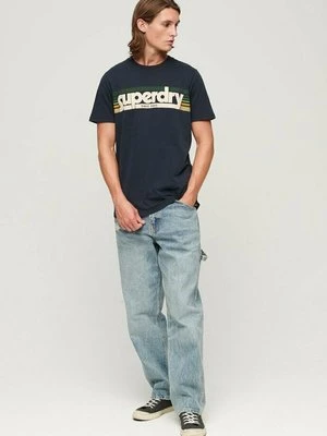 T-shirt z nadrukiem Superdry & Co